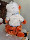 Disney Store Exc Tigger Winnie The Pooh In Snowflake Sweater 13  Plush Vintage