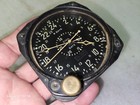 Vintage Waltham Watch 8 Day Civil Date Airplane Aviation Clock