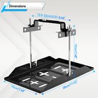 Universal Storage Battery Holder Adjustable Tray   Hold Down Clamp Bracket  Kit