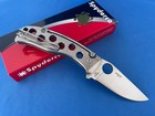 Spyderco C192tip Pits Non-locking Knife Titanium N690co Stainless Made 2014  155