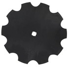 Disc Blade 20  Notched Edge 3 16  Thickness 1-1 8  Square X 1-1 4  Square Axle