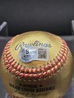 Jim Palmer  hof  Signed Gold Omlb Baseball  Beckett  Witnessed-orioles