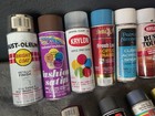 Vintage Spray Paint  Lot Of 11 Cans  Mixed Brand Lot  Krylon Etc    Quick Ship