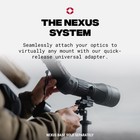 Nexus Plate Universal Tripod Adapter - Magnetic Quick Release Attachment  Cam   