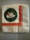 Vintage Themes Of Christmas Beverage Napkins And Cups Set Of 8 New Sealed Nos