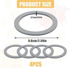4 Pack Oster Blender O-ring  Rubber Seal Gasket For Oster osterizer Mixers