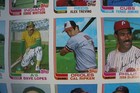 1982 Topps Traded Baseball Uncut Sheet Complete 132 Cards 