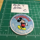 Walt Disney Productions Vintage Mickey Mouse Disneyland Patch