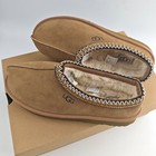 Ugg Tasman Ii Chestnut Suede Slip-on Slippers Women s Winter Shoes