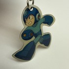 Mega Man Figure Capcom Officially Licensed Hard Plastic Keychain Bag Charm Funky