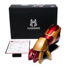 Us   1 1 Iron Man Mk42 Arm Gauntlet Wearable Cosplay Armor Voice remote Control