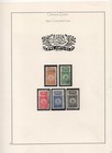 Turkey 1909-1915 Specialized Collection Of 235 Mint   Used On 10 Album Pages