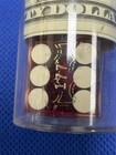 Vtg Mgm Grand Las Vegas Actual Play Set Of Two Dice In Clear Tube With Extras