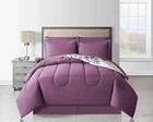 Lanwood Monica 6-piece Bed-in-a-bag Set  Twin  White Lilac Floral Sheets Include
