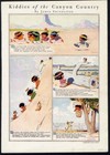 Kiddyland Movie Cut-outs 1923 Goldilocks Three Bears Canyon Kiddies On Back Side