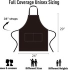 Black Bib Aprons 12 Pack Unisex With Pockets