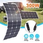 600w 300w Flexible Solar Panel 18v Mono Home Rv Rooftop Camping Off-grid Power