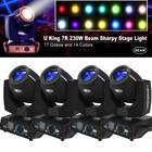 230w Moving Head Stage Light Rgbw Gobo Led Dmx Beam Club Disco Dj Bar Lighting