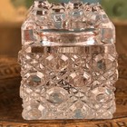Vintage Crystal Cut Ink Well With Lid - Beautiful In Excellent Condition - Very