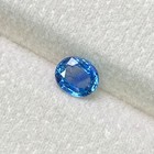 Natural Blue Sapphire 0 81ct Oval Cut Madagascar No Heat Aig Certificate