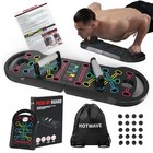 Portable 20-in-1 Push Up Board - Foldable Multifunctional Strength Training Bar