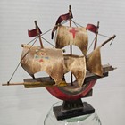 Antique Vintage Wooden Ship    ni  a    Nautical Decor Lightweight  6  61 2 