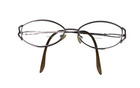 Joan Collins Womens Eyeglasses Frame 9897 Rose Gold Oval Full Rim 56-16-145 Vtg
