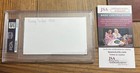 Kenny Sailors Psa dna Wyoming Boston Celtic Signed 3x5 Index Steph Curry Mentor