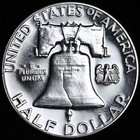1961 Franklin Half Dollar Choice Gem Brilliant Proof Ultra Nice 90  Silver