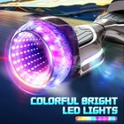 6 5in Hoverboard Led Light Bluetooth Speaker Self-balancing 360   Rotation 7 5mph