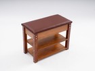 2-tier Brown Shoe Bench Entryway Shoe Storage Bench Shoe Storage Bench
