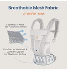 Ergobaby Omni Breeze All Carry Positions Breathable Mesh Baby Carrier Slate Blue