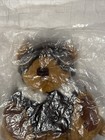 Alaska Airlines Pilot Teddy Bear Aviator Plush Sealed Bag New Factory Seam Flaw