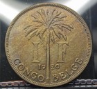 1920 Belgian Congo Franc - High Quality