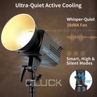 300w Led Video Light 2700-6500k Studio Continuous Kit Spotlight Photography