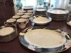 Vintage Charisma Black Mikasa Dishware   Dinnerware   Dish Set L9050