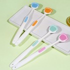 4pcs Tongue Scraper Tongue Coating Removal Cleaner Oral Removal Silicone Scraper