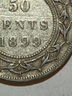 1899 Newfoundland Silver 50 Cents - Wide 99