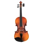 1 2 Size Antique Matte Acoustic Violin Set With Case Bow Rosin Strings