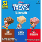 Rice Krispies Treats Variety Pack Chewy Mini Crispy Marshmallow Squares  Ready-t