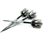  Professional Tungsten Steel Tip Dart Set 85  Tungsten 24g Black Case-n2