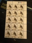 2002 Ireland 57c Curlew Bird Stamps Block Of 15 Unused   ire Wildlife