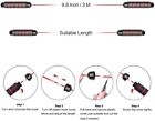 Jump Rope Skipping Aerobic Exercise Boxing Adjustable Bearing Speed Fitness   red 