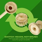 Junelily Eco Friendly Natural Dish Brush Heads Sisal   Coconut For Dishwashing