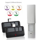 Universal Garage Door Wireless Keypad Opener   893max For Liftmaster Chamberlain
