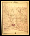 Ca 1875 Polk County Map Iowa Des Moines Ankeny Altoona Original Atlas Antique
