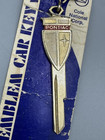 C 1970 Pontiac Automobile Emblem Car Key Blank Vintage Keychain Advertising