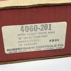 New Vtg Antique Gas Stove Robertshaw Oven Safety Valve 4060-201 Z-70508-12 Msa