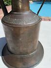 Antique  19th Century Large Turkish Middle Eastern Copper Ewer Water Pitcher