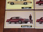 Lot Of 4 Dealer Postcards 1981 Mercury Cougar Xr-7 Featuring 12  Interest 